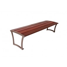 6 foot MADISON BENCH with OUT BACK IPE WOOD PC FRAME