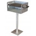 In-Ground Mount Galvanized Outdoor Grill