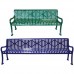 6 foot Roll Formed Diamond Pattern Bench