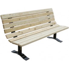 8CB2SYP Park Bench 8 foot SYP 2x4